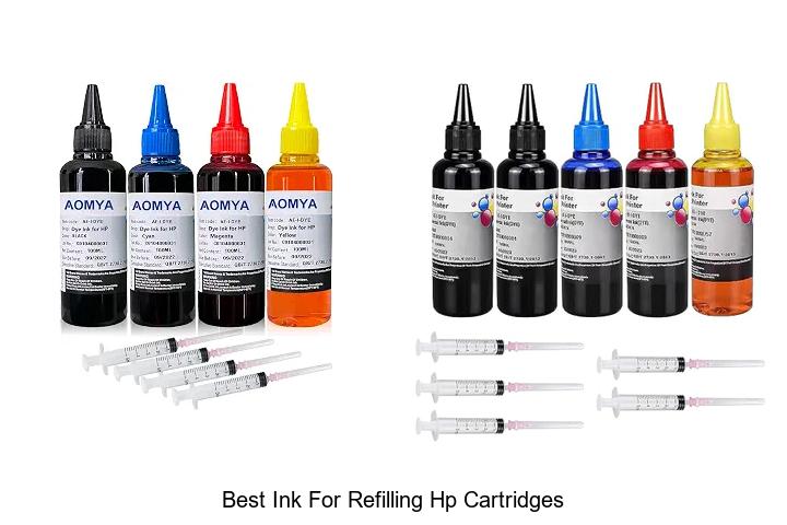 Top 12 Best Ink for Refilling HP Cartridges That Last