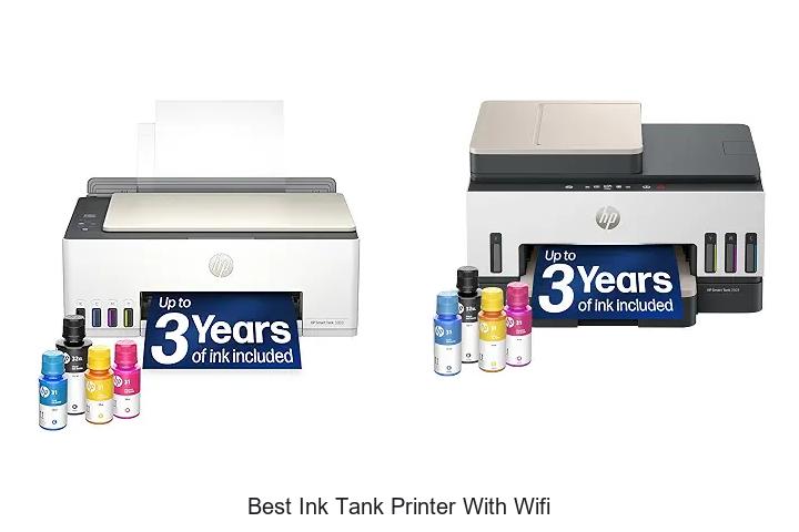 Top 12 Best Ink Tank Printer With Wifi You Can’t Miss!