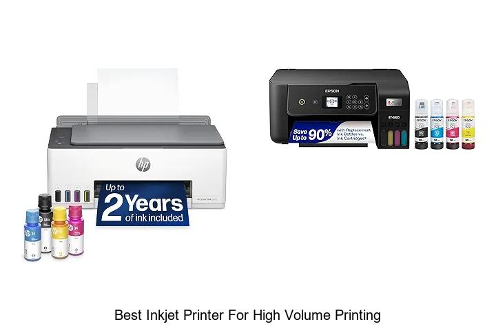 Top 12 Best Inkjet Printer For High Volume Printing Revealed!