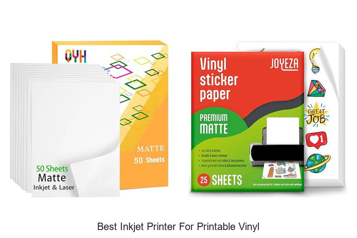 Top 12 Best Inkjet Printer for Printable Vinyl You Need!