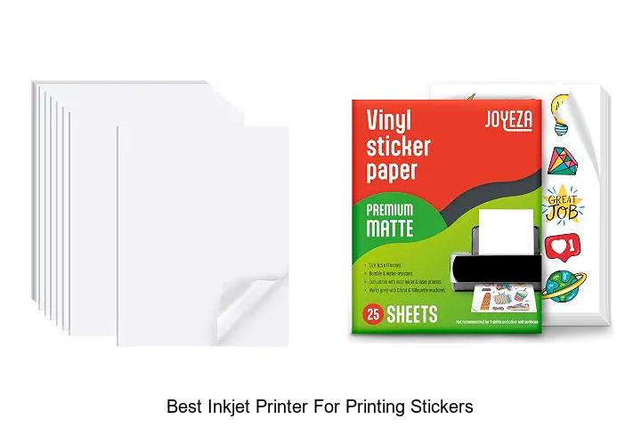 Top 12 Best Inkjet Printer For Printing Stickers You Need!