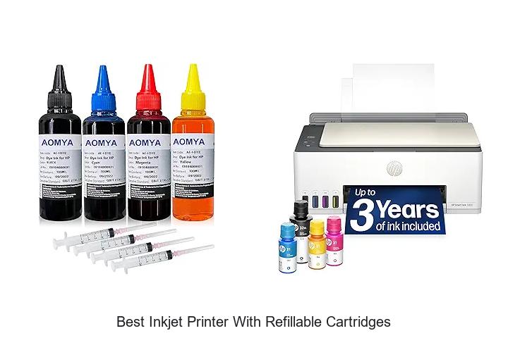 Top 12 Best Inkjet Printer With Refillable Cartridges Revealed
