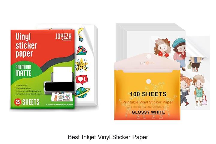 Top 12 Best Inkjet Vinyl Sticker Paper You Need Today