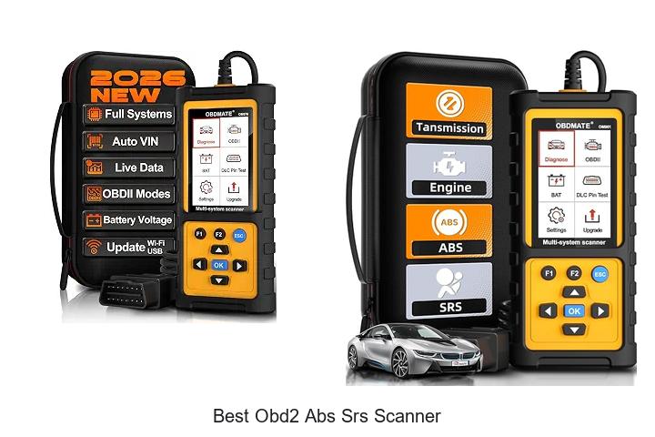 Top 12 Best OBD2 ABS SRS Scanner You Can’t Miss Today