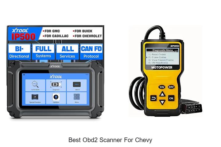 Top 12 Best OBD2 Scanner for Chevy You Can’t Miss!