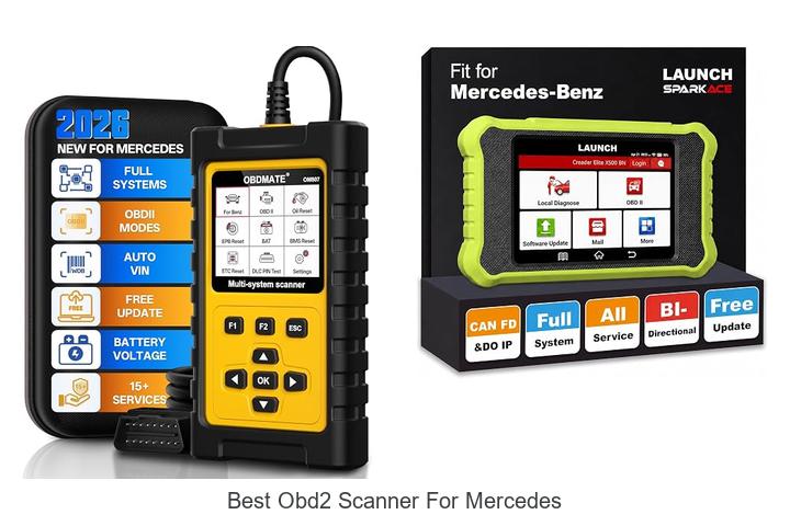 Top 12 Best OBD2 Scanner For Mercedes You Can’t Miss!