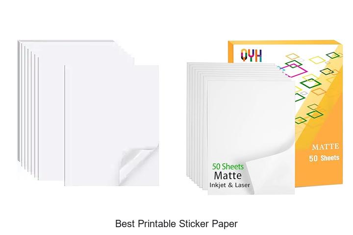 Top 12 Best Printable Sticker Paper That Will Blow Your Mind