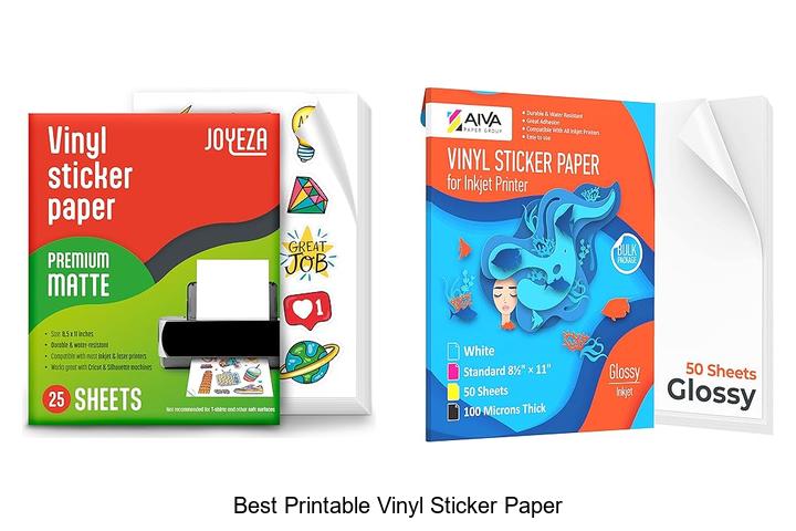 Top 12 Best Printable Vinyl Sticker Paper You Need Now