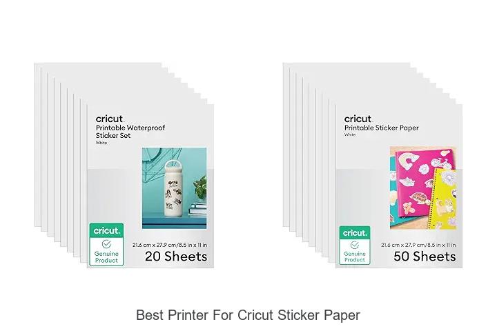 Top 12 Best Printer For Cricut Sticker Paper You Need Now