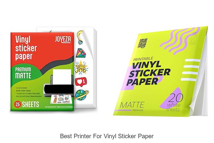 Top 12 Best Printer For Vinyl Sticker Paper You Need Now