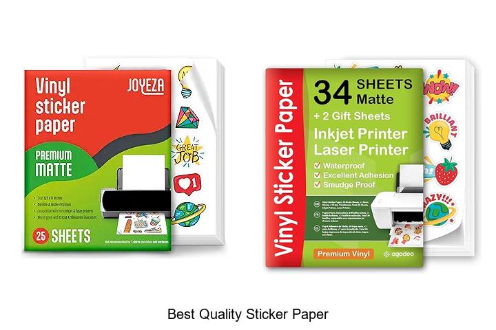 Top 12 Best Quality Sticker Paper That Will Blow Your Mind!
