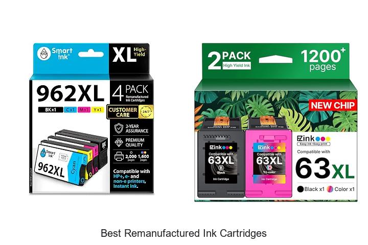 Top 12 Best Remanufactured Ink Cartridges You Need Now!