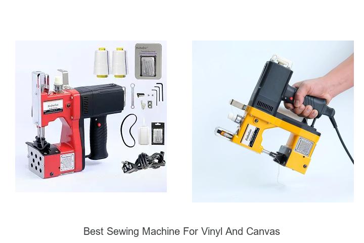 Top 12 Best Sewing Machine for Vinyl and Canvas You Need