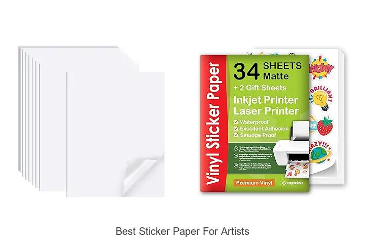 Top 12 Best Sticker Paper for Artists You Can’t Miss!