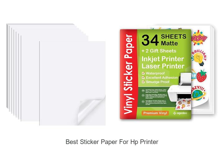 Top 12 Best Sticker Paper for HP Printer You Can’t Miss