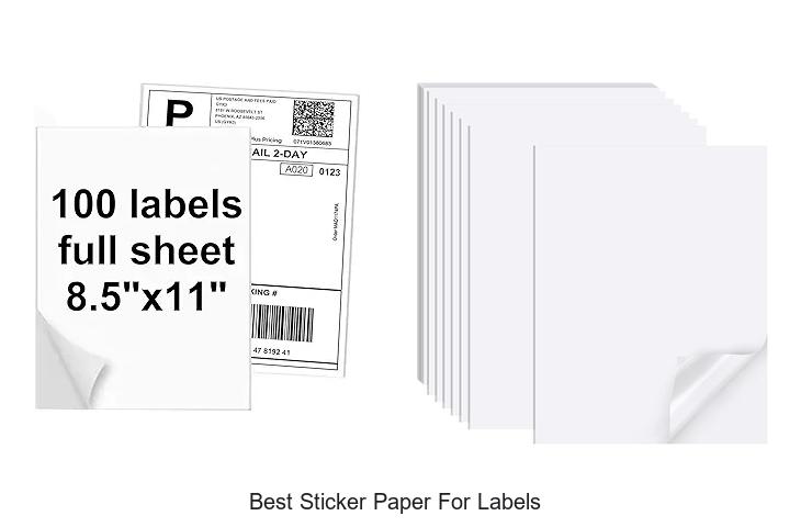 Top 12 Best Sticker Paper For Labels You Can’t Miss!