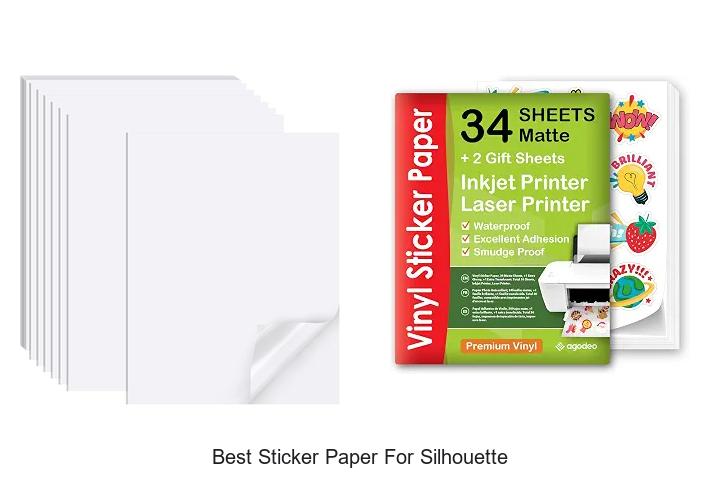 Top 12 Best Sticker Paper For Silhouette You Can’t Miss
