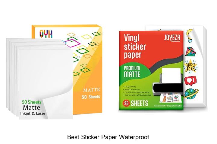 Top 12 Best Sticker Paper Waterproof That Lasts Forever