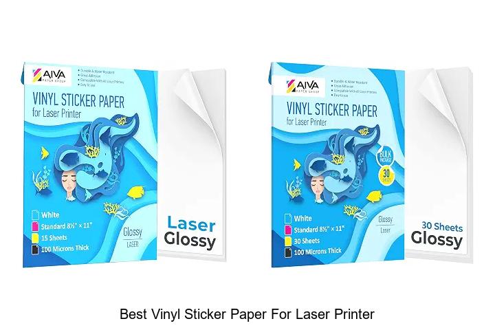 Top 12 Best Vinyl Sticker Paper For Laser Printer Revealed!