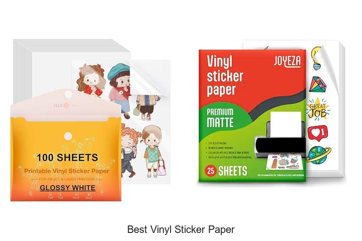Top 12 Best Vinyl Sticker Paper You Can’t Miss!