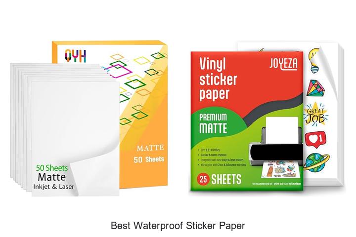 Top 12 Best Waterproof Sticker Paper You Can’t Miss Today!
