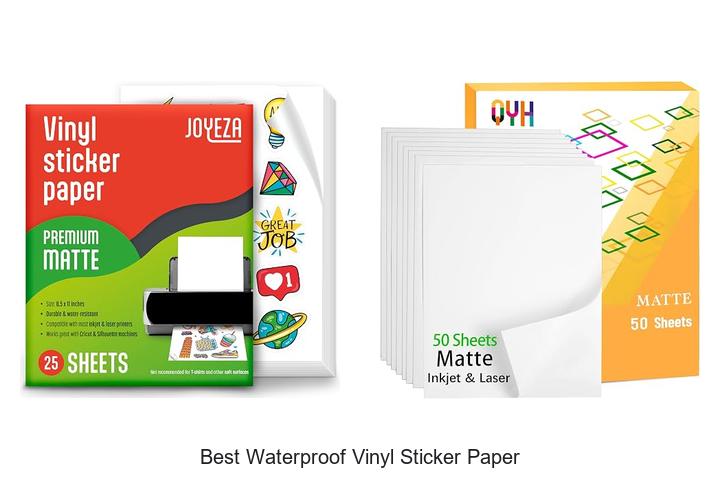 Top 12 Best Waterproof Vinyl Sticker Paper You Need Now